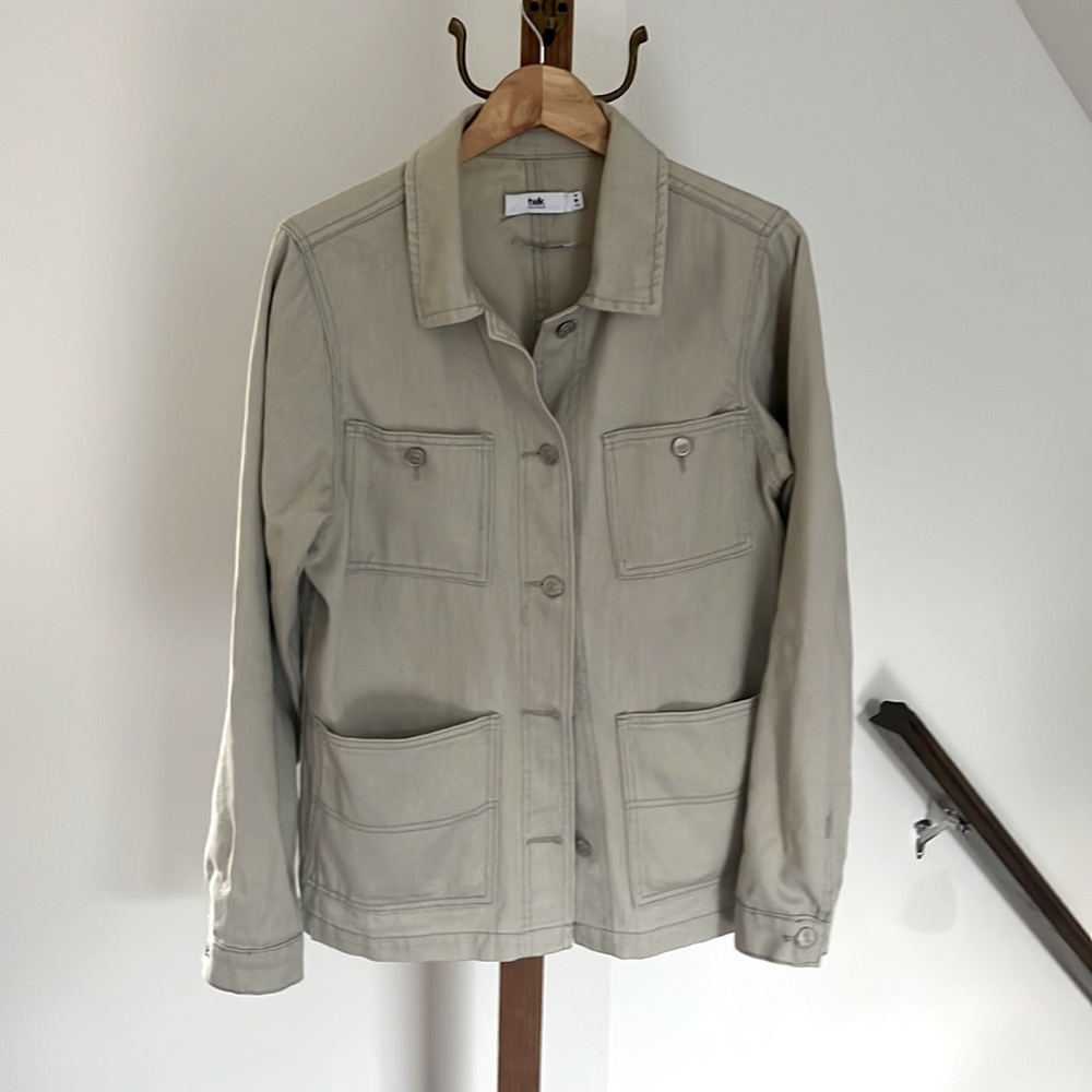 Simons Utilitary jacket - Pale grey - size XS (generous fit)